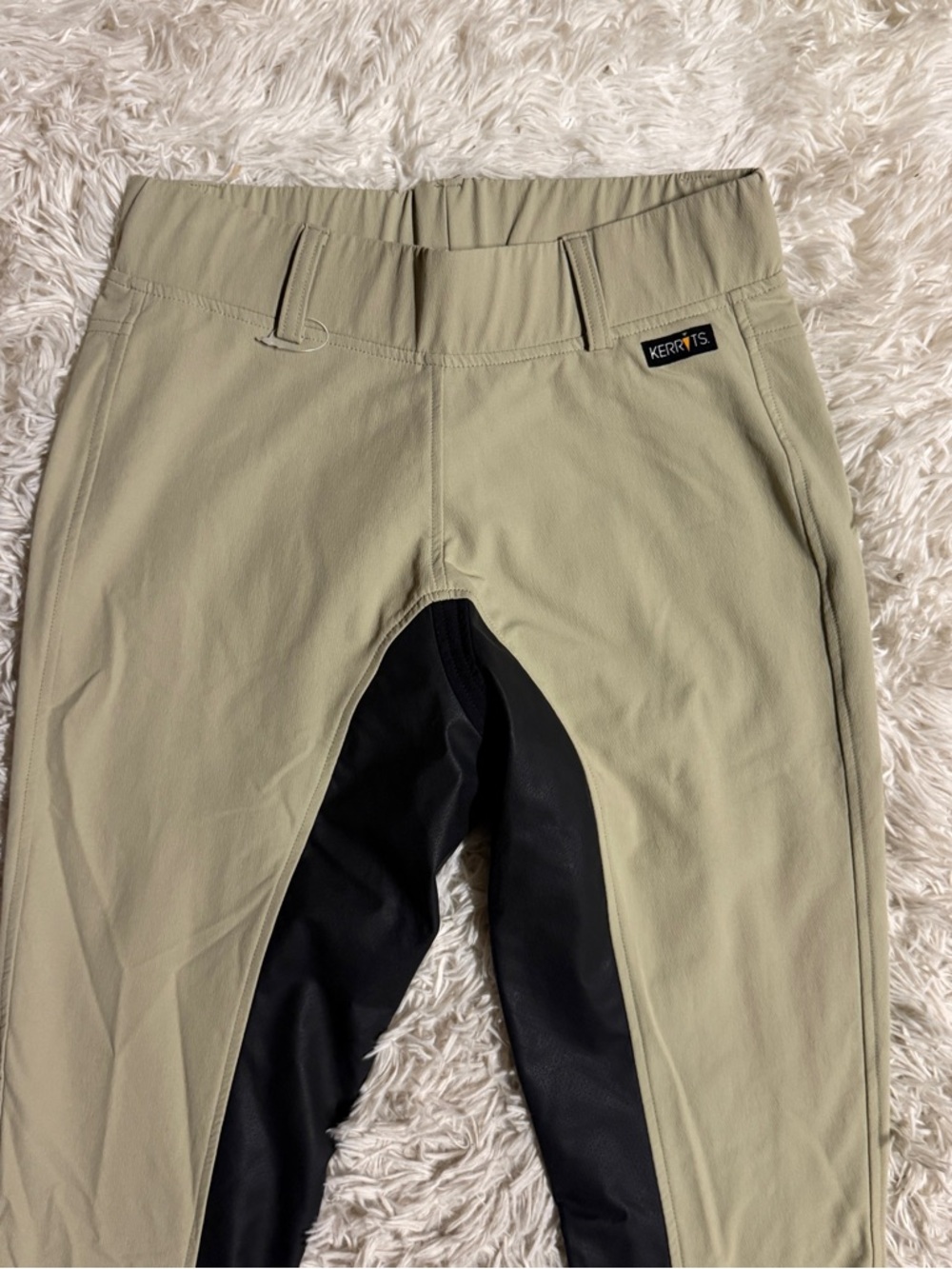 Women’s Small Tan Kerrits Full Seat Horseback Riding Tights Breeches. Good Cond. - Picture 3 of 6